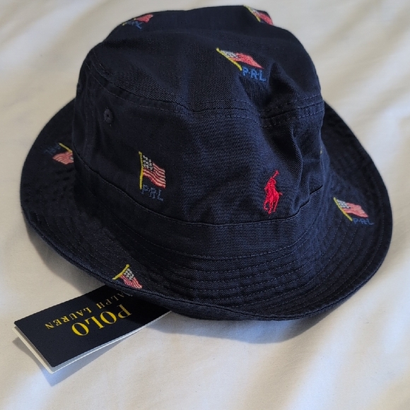 Ralph Lauren Other - Polo Ralph Lauren Navy Bucket Hat with Embroidery